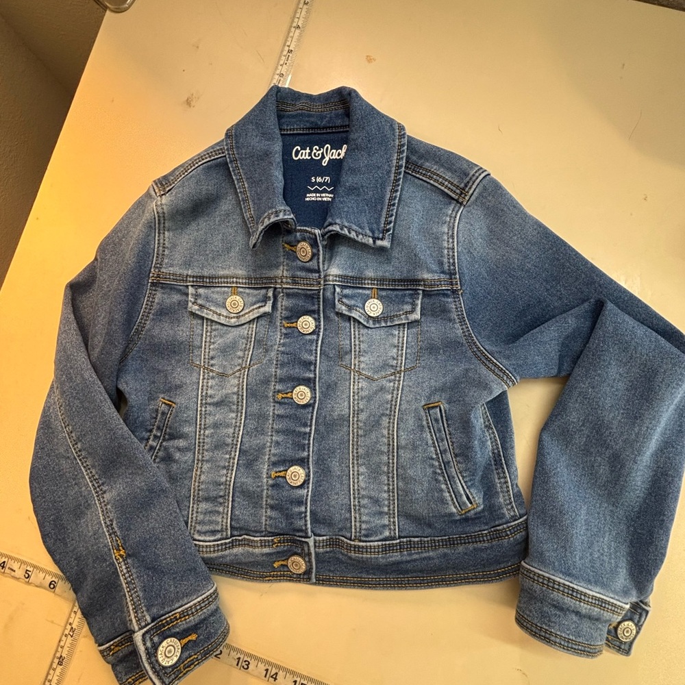 Place Kids Denim Jacket with Button Details - Picture 8 of 8